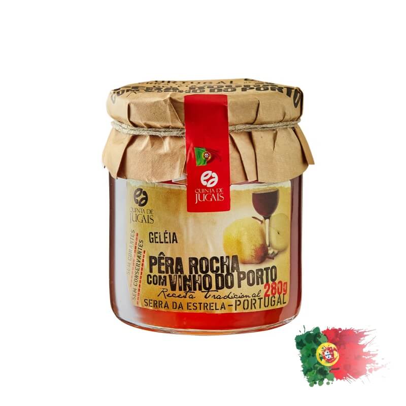 Geléia de Pêra Rocha com Vinho do Porto 280g com Açúcar
