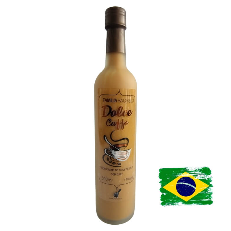 Licor Creme Doce de Leite com Café Família Bachiega - Dolce Caffè 500ml