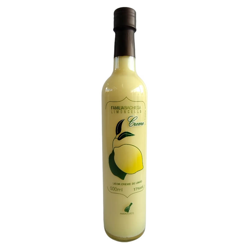 Licor Familia Bachiega Limoncello Creme 500ml 