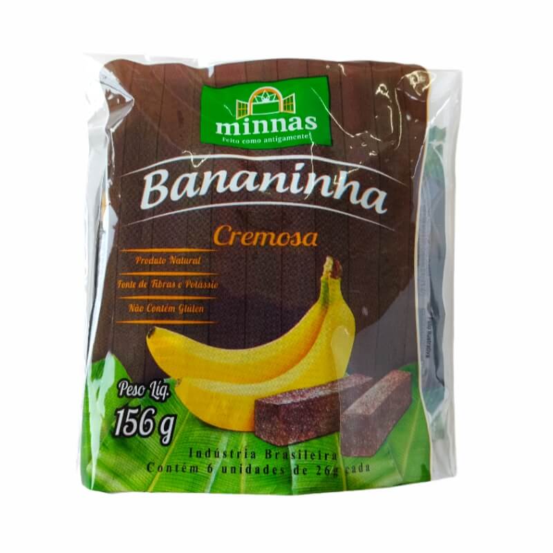 Bananinha Cremosa Tradicional - Pacote 156g
