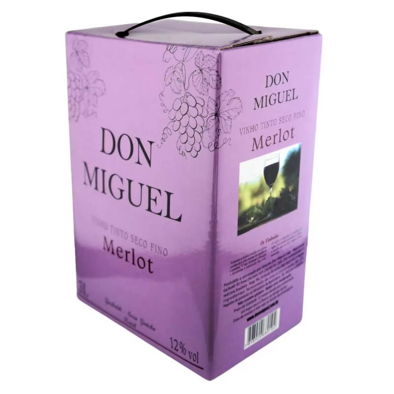 Don Miguel Merlot Bag in Box 3L