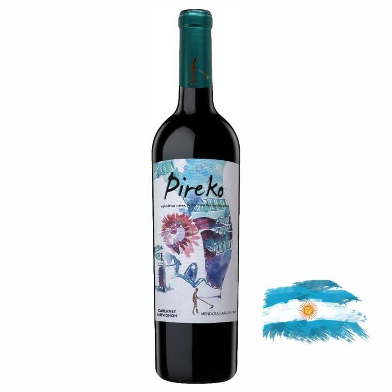 Kit com 4 Pireko Cabernet Sauvignon 2017